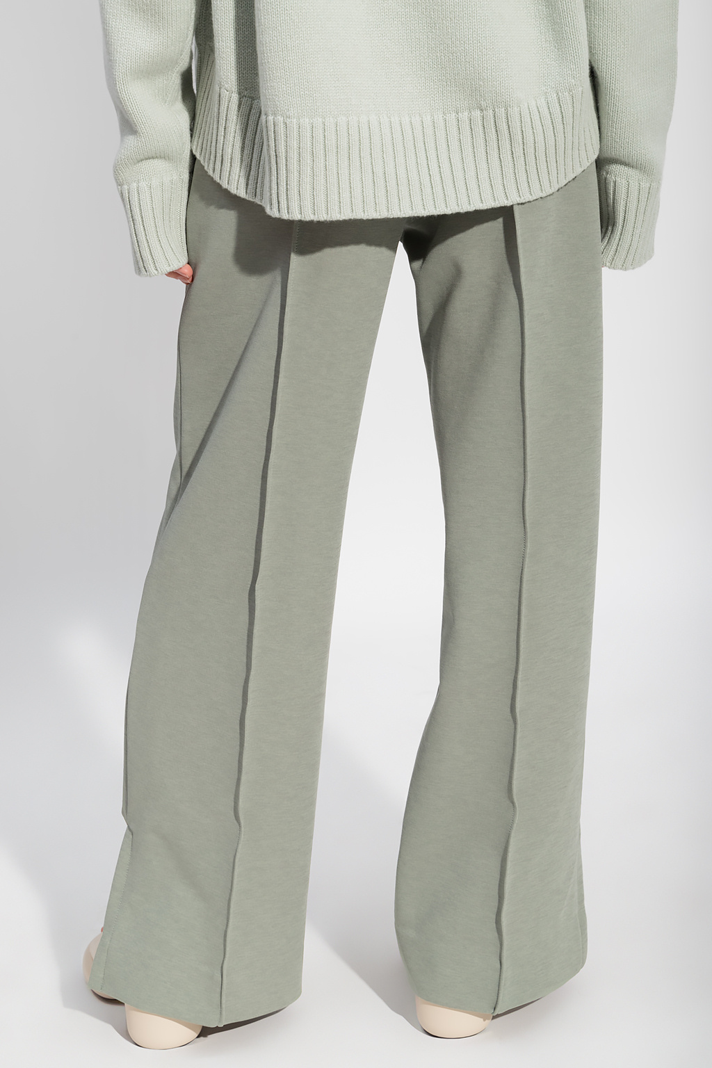 Green Wide leg trousers JIL SANDER - Vitkac Canada